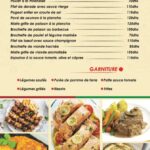 Menu Gusto l'italien autrement Temara May 2024 521208-376400